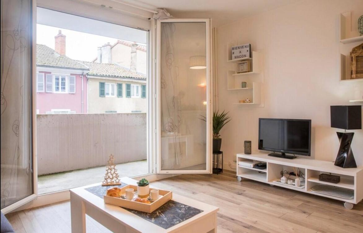 Charmant Appartement T1 Макон Экстерьер фото
