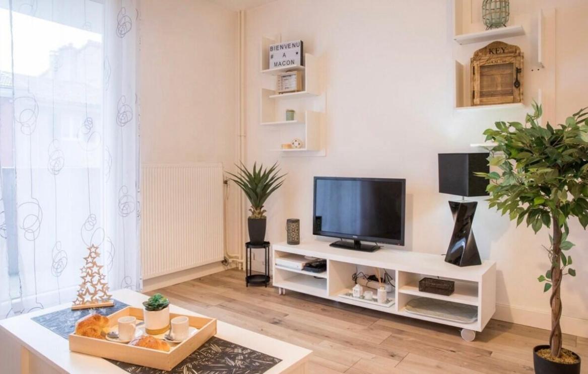 Charmant Appartement T1 Макон Экстерьер фото